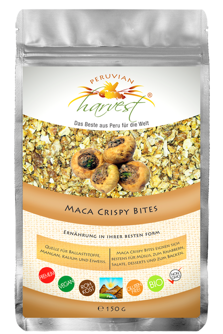 PH Maca Crispy Bites x 150g, organic  PH Maca Crispy Bites x 150g, organic