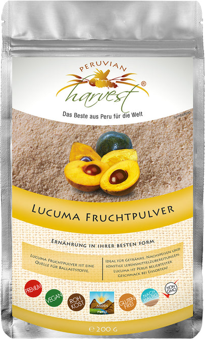 UHTCO Peruvian Harvest Lukuma Fruit Powder 200g | The best from Peru for the world